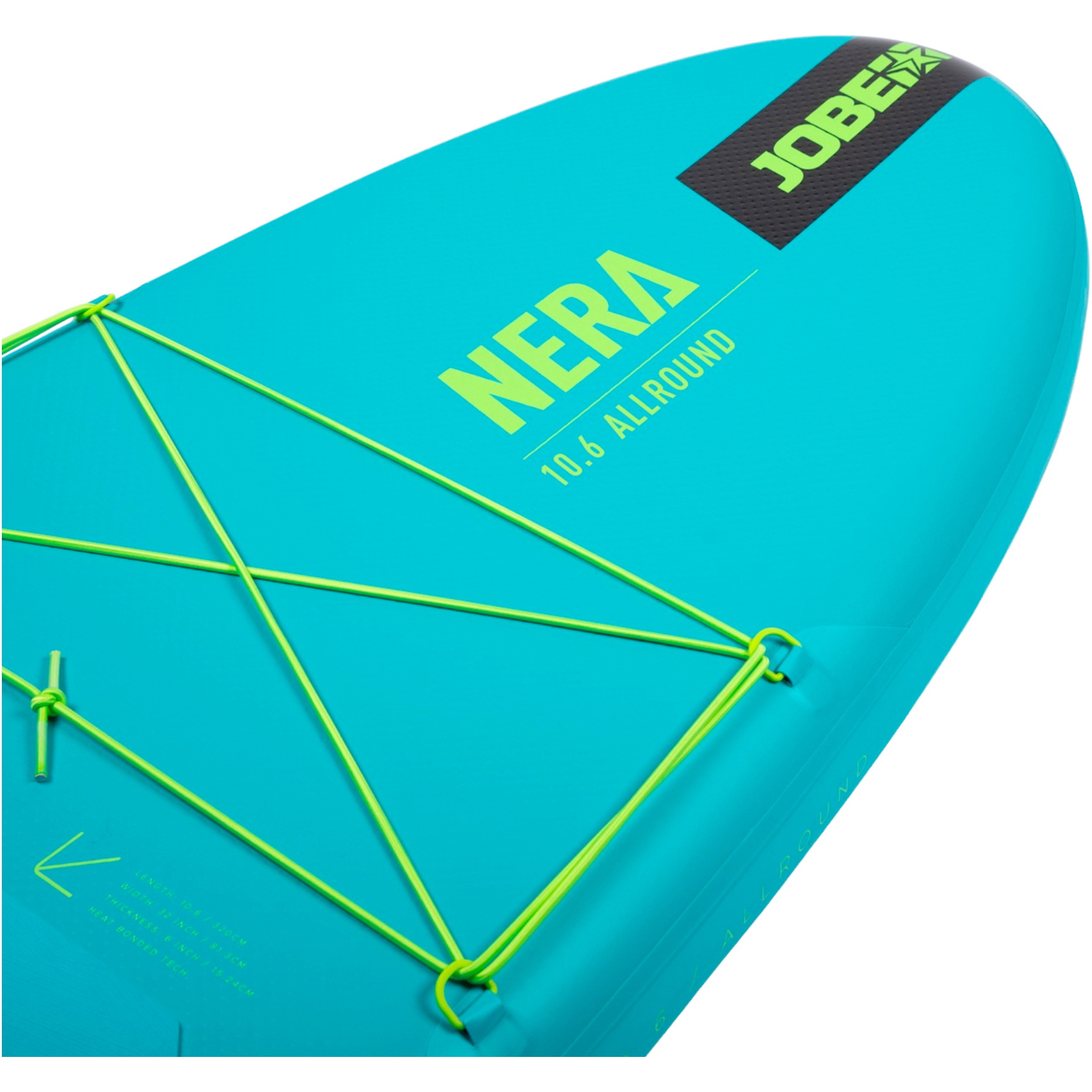 2026 Jobe Aero Nera SUP Lite Board 10.6 Package 486425011 - Turquoise / Green